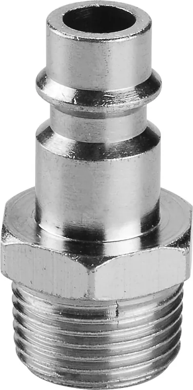 Extol gyorscsatlakozó-dugó, nikkelezett réz, külső menettel, G-1/2" Csak ma